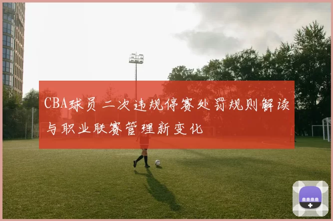 CBA球员二次违规停赛处罚规则解读与职业联赛管理新变化