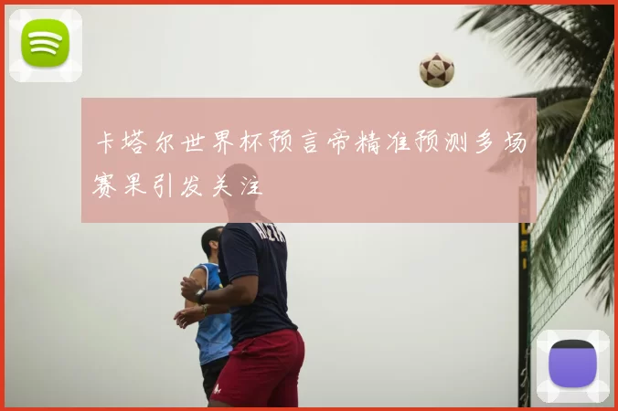 卡塔尔世界杯预言帝精准预测多场赛果引发关注